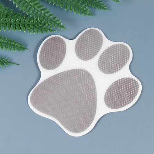 Pcs dog paw stickers bath - 10,