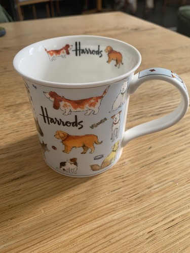 Harrods dogs fine bone china - harrods,