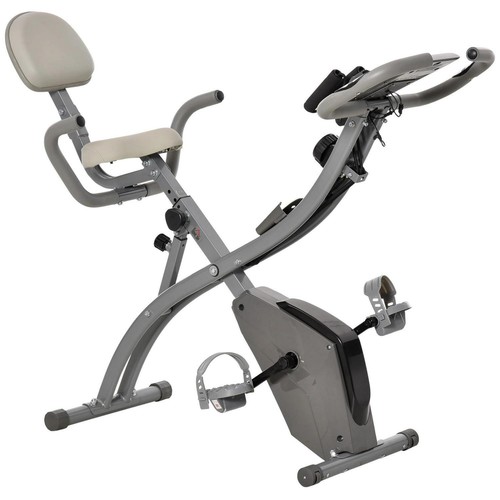 Homcom upright exercise - 2-in-1,