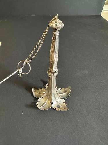 Antique silver tussie - antique, mussie