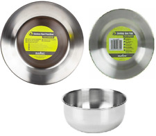 Stainless Steel Plates & Bowls