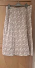 Cotswolds Collection Jersey Skirt  Size XL Beige/ivory. 