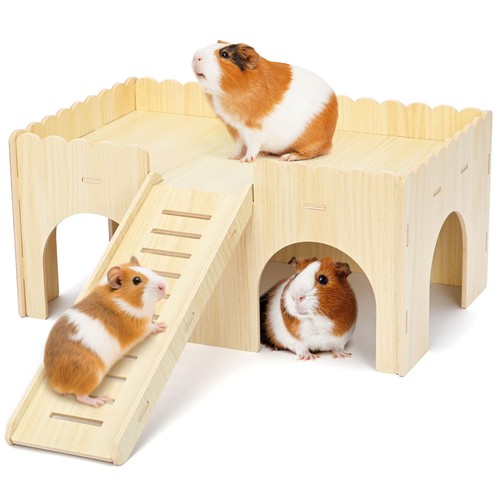 Large wooden guinea - large, pig