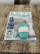 Disney Crochet Magazine Issue  37 - Make your pretty Ariel Portrait square