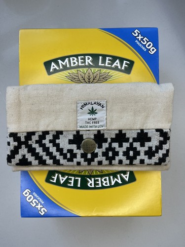 Hemp tobacco pouch purse - hemp,