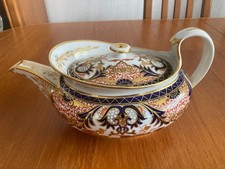 Early Royal Crown Derby Kings Pattern Duesbury Teapot 