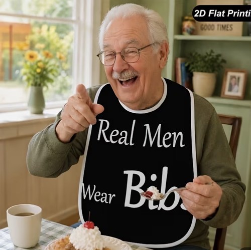 Funny adult bibs - women,