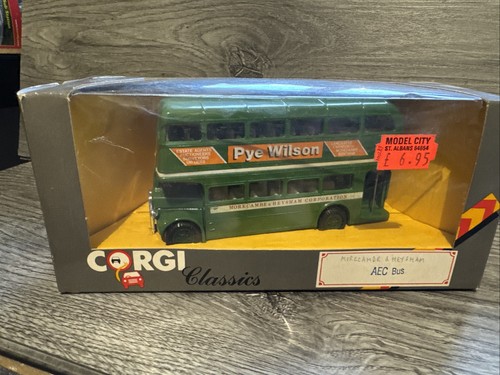 Corgi aec bus diecast model - corgi,