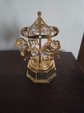 24K Gold Plated Music Box w/