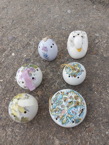 Vintage ceramic pomanders b - ceramic,