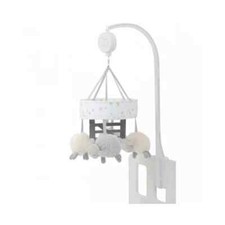 Silvercloud Counting Sheep Cot Mobile Musical -no batteries- soothing music new