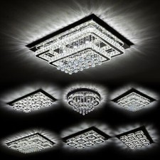 LED Ceiling Crystal Lights Luxury Chandelier Modern Pendant Lamps Kitchen Lights