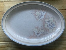 Denby Tasmin Oval Plate/serving Platter 13 Inch Excellent