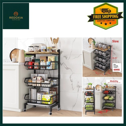 Tier rolling kitchen trolley - kitchen,