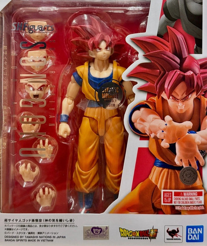 Super saiyan god son goku - god, (god