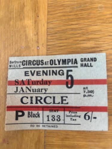 Bertram mills circus - mills', olympia