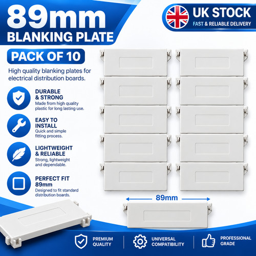 89mm blanking plate pack 10 - blanking,