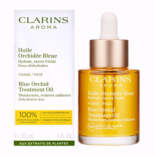 Clarins blue orchid face - clarins,