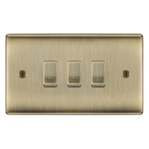 Antique brass custom grid - bg,