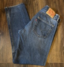 Levi’s 501 Denim Jeans Blue W30 L29 (states 30 But Measures 29)