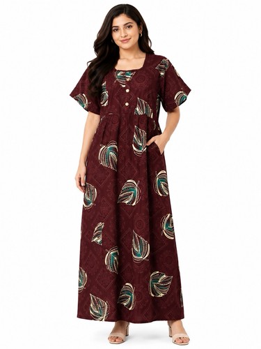 Indian night dress cotton - indian,