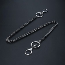 Men Trousers Punk Hiphop Chain