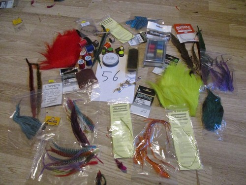 Job lot fly tying - 56, materials