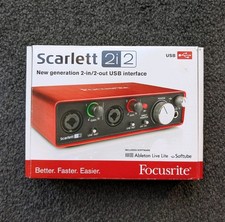 Focusrite Scarlett 2i2 USB