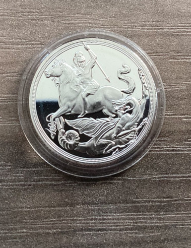 Gibraltar 2019 silver george - gibraltar,
