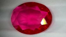 Natural Unheated Red Ruby Gemstone 7mm x 5mm Oval Cut  0.8ct-0.9ct 3pc 