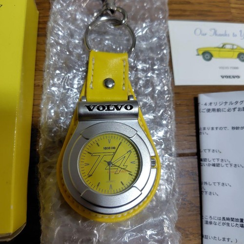Volvo yellow analog watch new - analog,