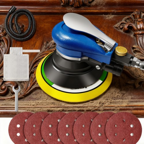 Air random orbital sander - 6",