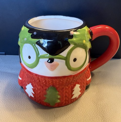Penguin christmas mug - mug, brand
