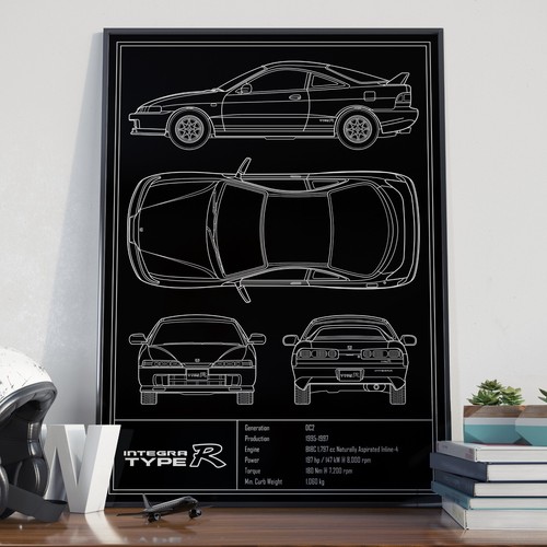 Honda integra type dc2 jdm - honda,