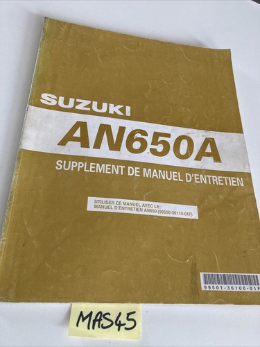 Suzuki an650a burgman - suzuki,