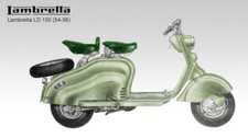 LAMBRETTA LD 150 1954 - 1956