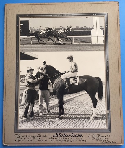 Solarium 1940 horse race - 1940, /