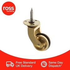29mm Brass Furniture Castors