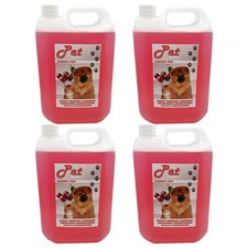 Pet Cattery Kennel Disinfectant Deodoriser Cleaner Pet Guard 4 x 5L Cherry Pop