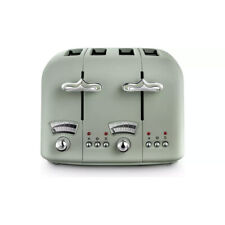 Delonghi 4 Slice Toaster Argento Flora in Green | CT04GR | Brand new