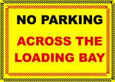 No Parking Stickers No Parking