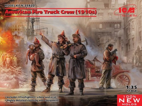 Icm models american fire - 1/35,