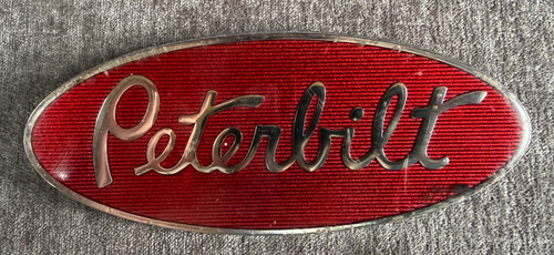 Vintage peterbilt truck - peterbilt, emblem
