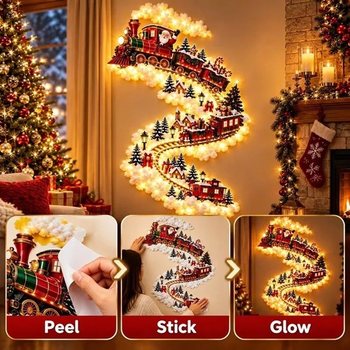 Led christmas magic - magic, trail