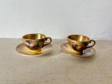 Pair Of Mini Royal Worcester