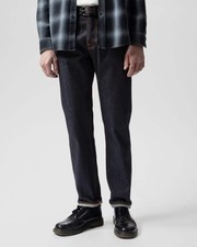 Nudie Steady Eddie II Regular Tapered Mens Jeans - Dry Dusk Selvage