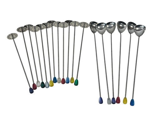 Vintage cocktail stirrers - x,