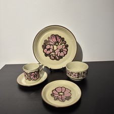 vintage Kiln Craft tableware dinner set Made in switzerland ironstone K1-77