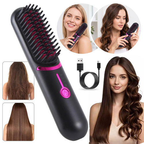 Hair straightening comb travel - hair,