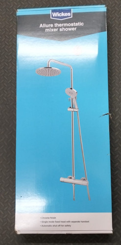 Wickes allure thermostatic - wickes,